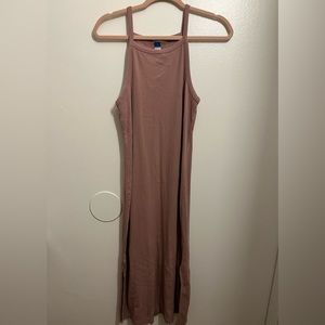 (SOLD)Women’s Fitted Rib-Knit Dress